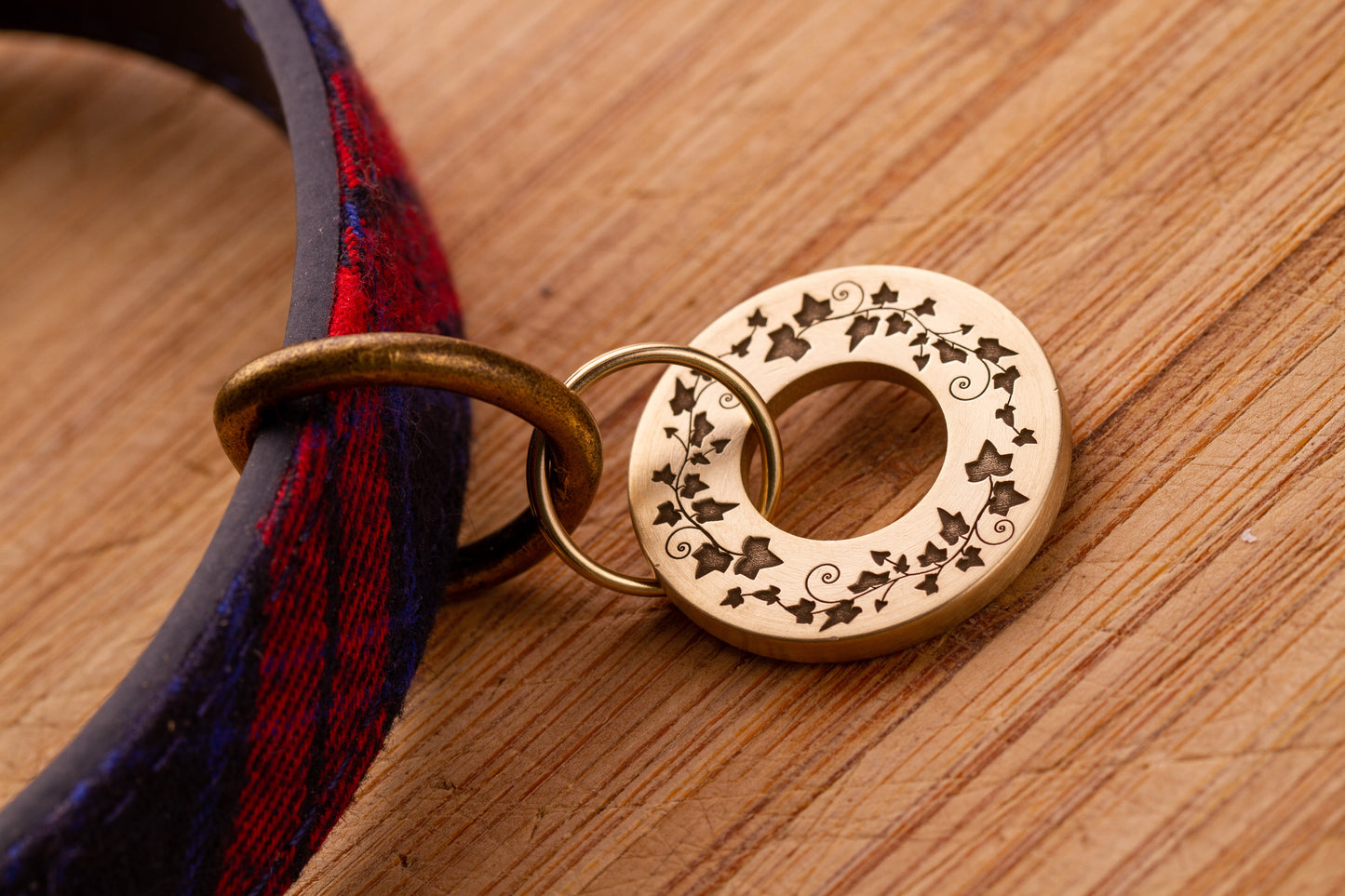 Ivy Design- 28mm Solid Brass or Stainless Steel Dog/Pet ID Tag