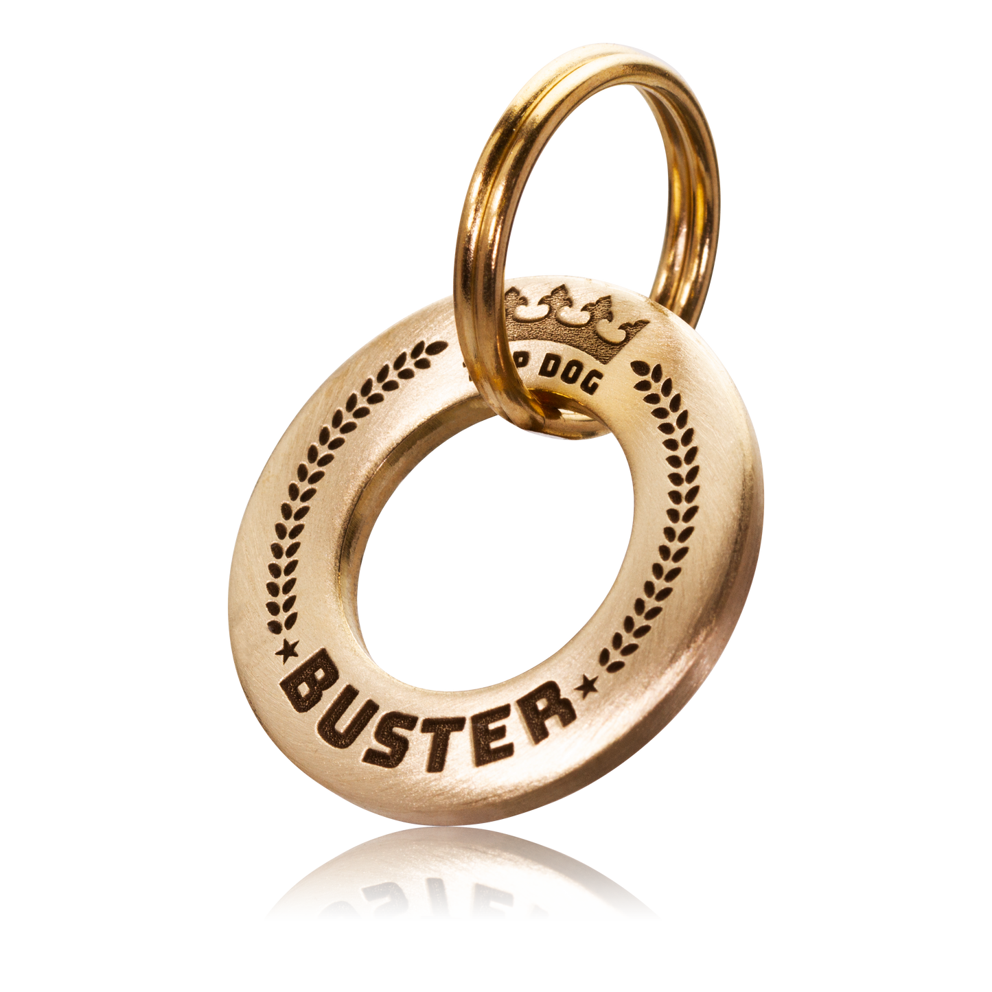 Laurel Wreath Design, Dog/Pet ID Tag