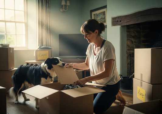 Updating your pet ID tag before you move home